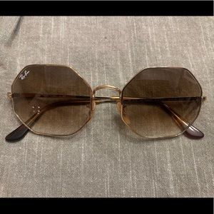 Ray-Ban Womens Hexagonal Sunglasses - NEVER WORN